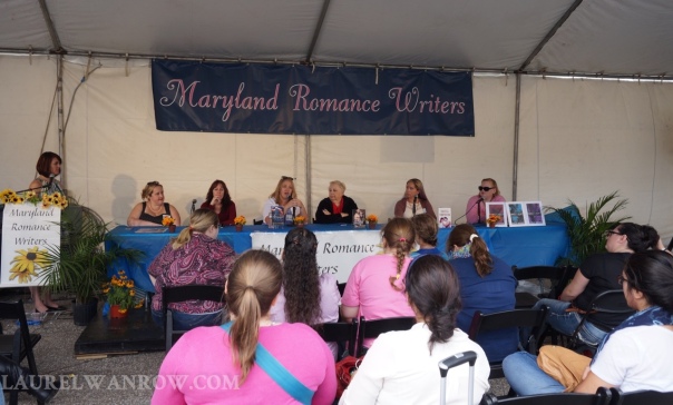 Maryland Romance Writers stage at BBF